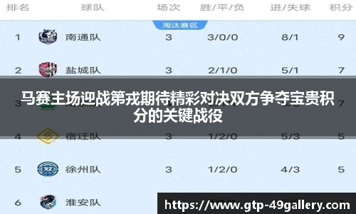 马赛主场迎战第戎期待精彩对决双方争夺宝贵积分的关键战役